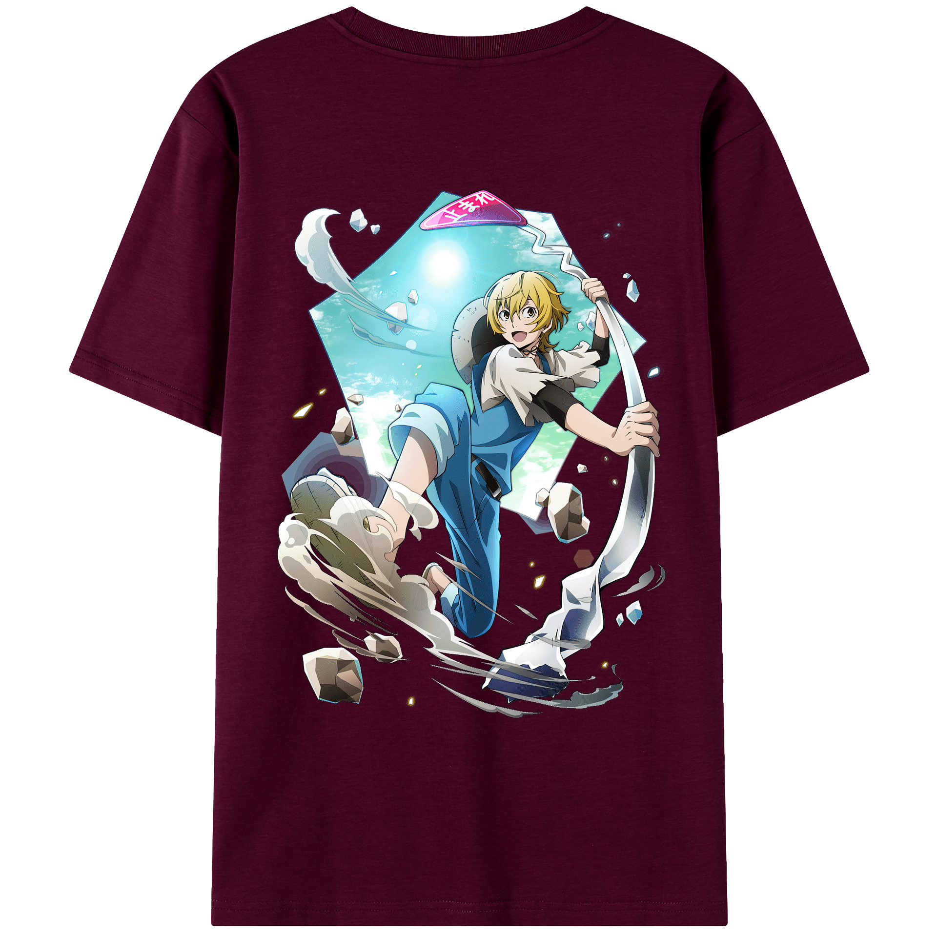 （画像用） 文豪ストレイドッグス Bungo Stray Dogs レディース半袖Tシャツ(バックプリント)
